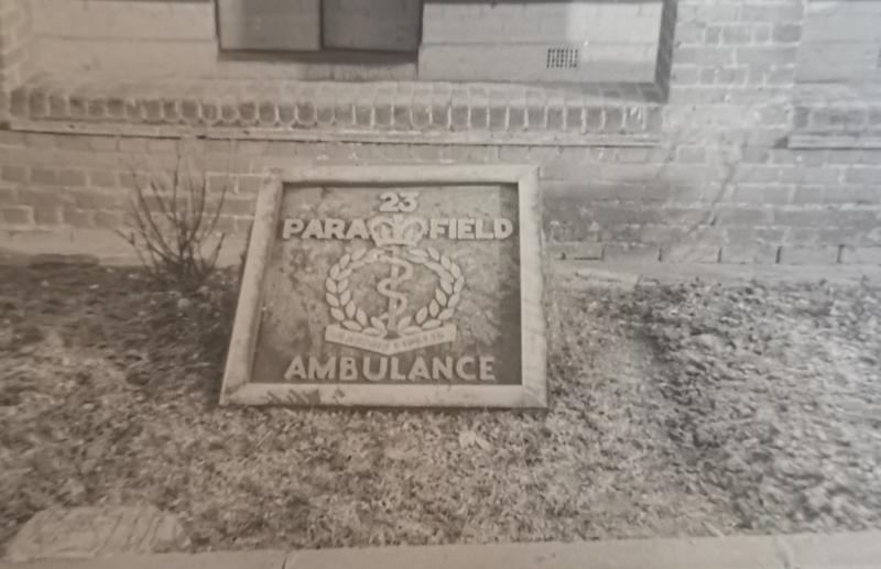 23 Para Field ambulance sign 1960