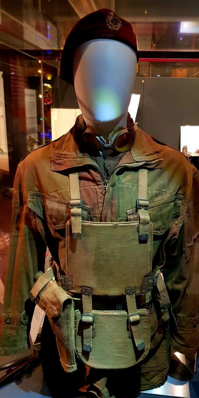 Smock and MRC Armour used by Sgt JW Denning
