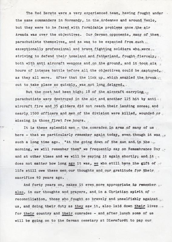 OS Text of address given by FM Bramwell CDO 24 Nov 1985 pg 2