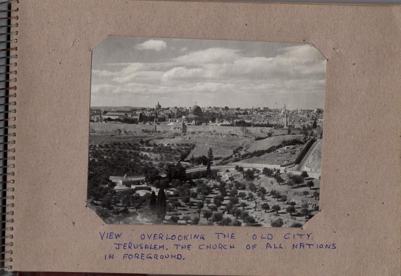 View of Old City Jerusalem