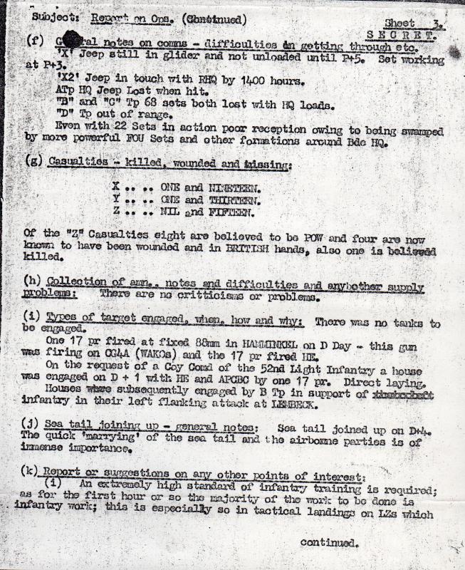 3 Airlanding ATk Batt RA Report on Ops 18 April 1945 pg 3
