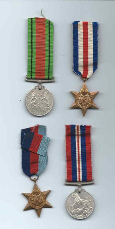 OS Tpr F Silvester Medal Set