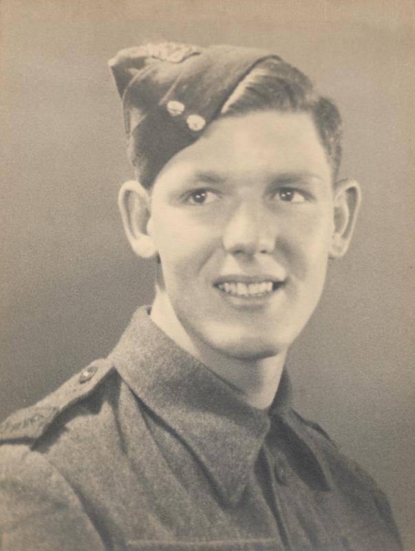 OS Reginald Foley in Royal Berkshire Regiment ITC uniform 1943