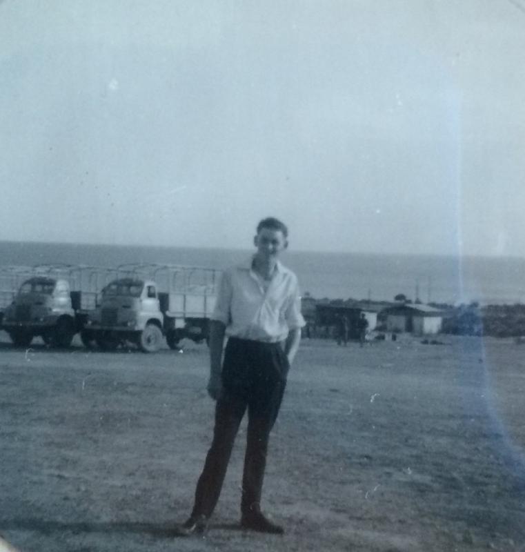 Michael D Paternoster in Dhekelia April 1963