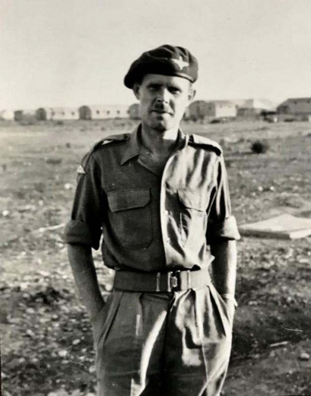 OS Company commander, 2 PARA, Egypt Canal Zone, 1951