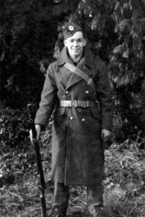 OS Sapper Tom Hicks aged 20 at Longmoor 1939