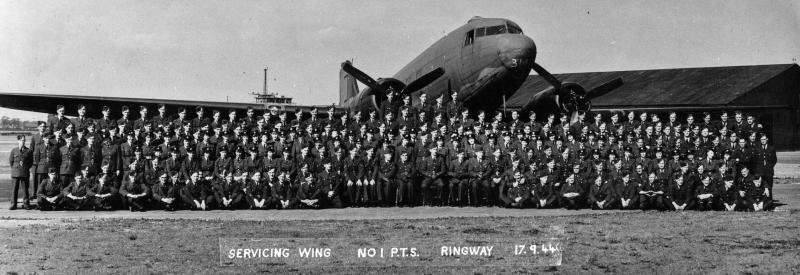 Servicing Wing No1 PTS Ringway, 17 September 1944