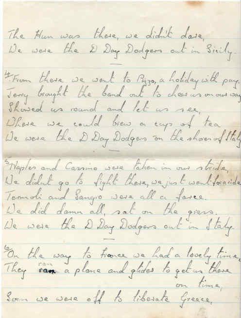 PD D Keeler letter to his father 17 March 1945 DDay Dodgers 3
