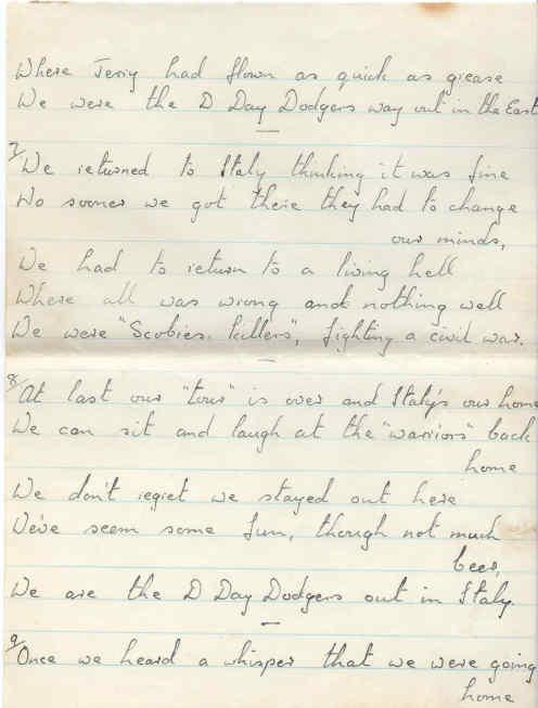 PD D Keeler letter to his father 17 March 1945 DDay Dodgers 4