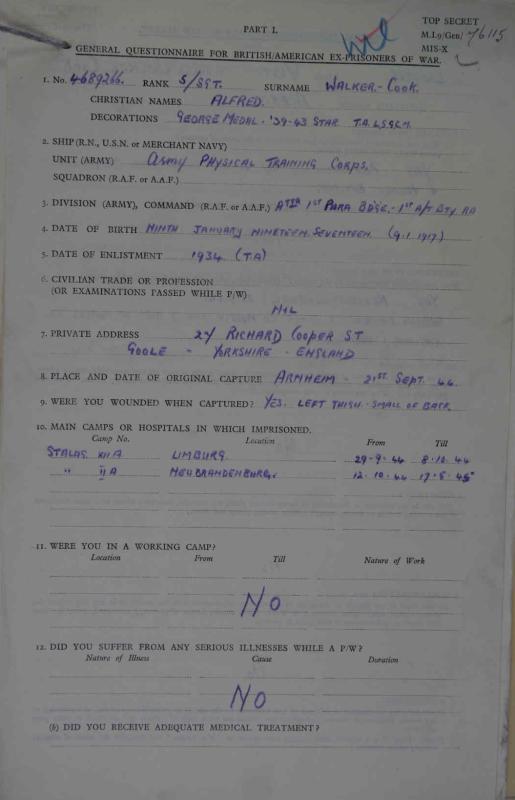 OS M19 POW Questionnaire Alfred W Cook GM pg 1