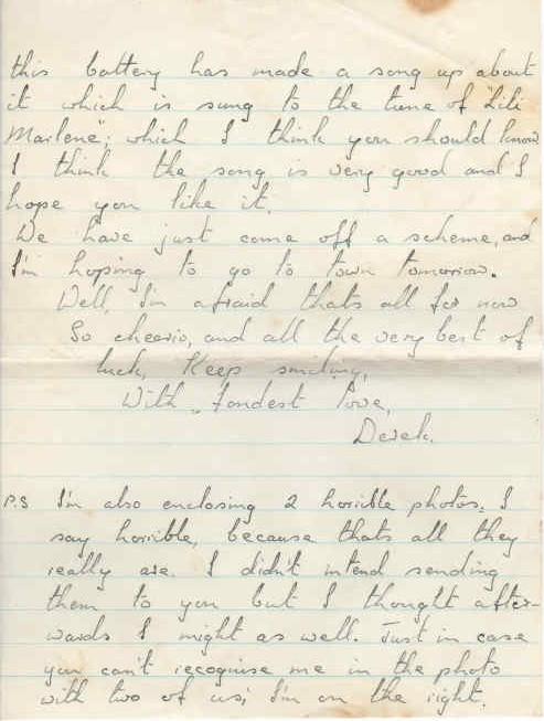 PD D Keeler letter to his father 17 March 1945 DDay Dodgers 7