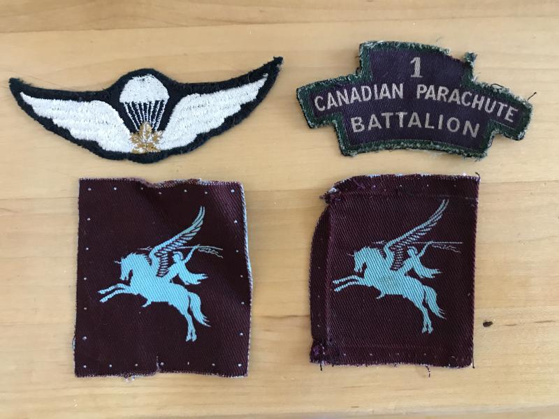 OS Joseph Ledoux airborne badges