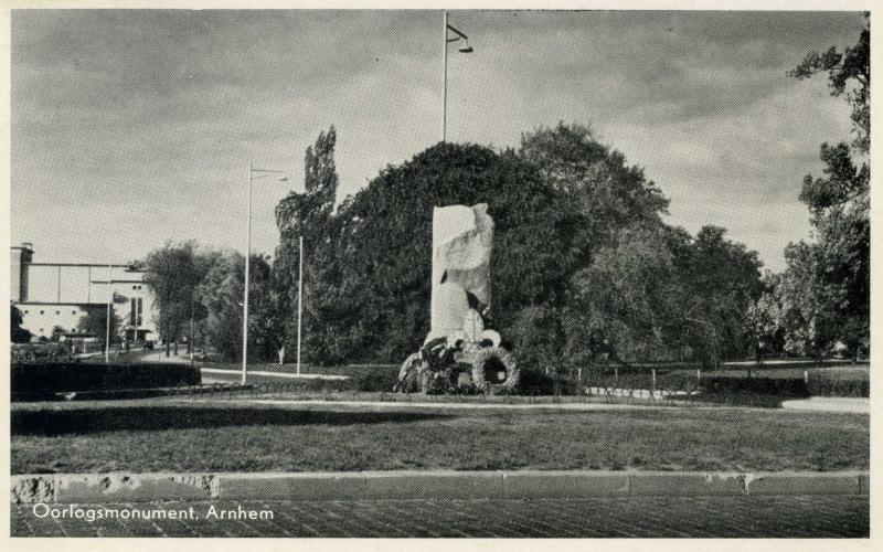 1950s Postcards of the Arnhem Memorial 1