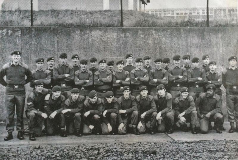 OS 1 Platoon, A Company, 2 Para in Normandy Barracks, Aldershot about 1972