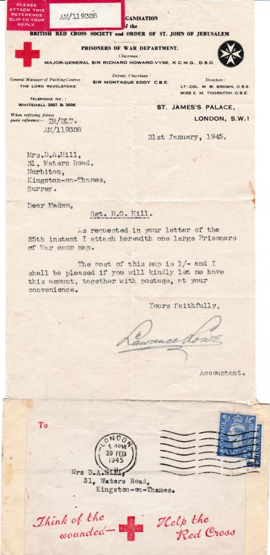 OS Red Cross POW Letter