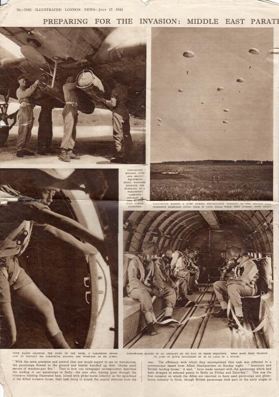 Illustrated London News Sicily Italy 1943 page 2