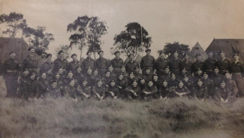 OS Joseph O'Donnell with members of The Parachute Regiment