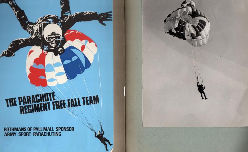 Free Fall Team Scrap book 1969