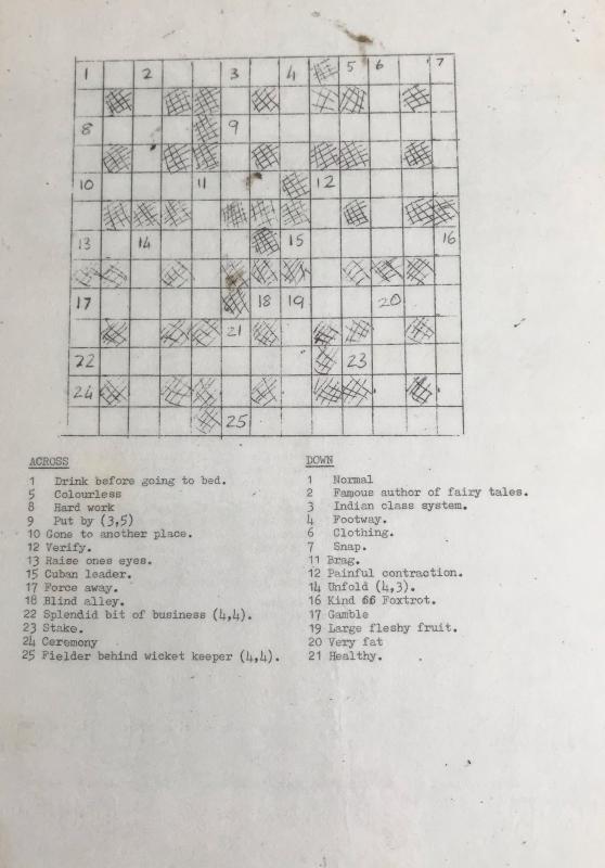 OS PARARM Crossword. 2