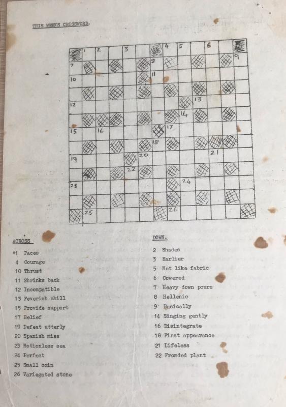 PARARM Crossword