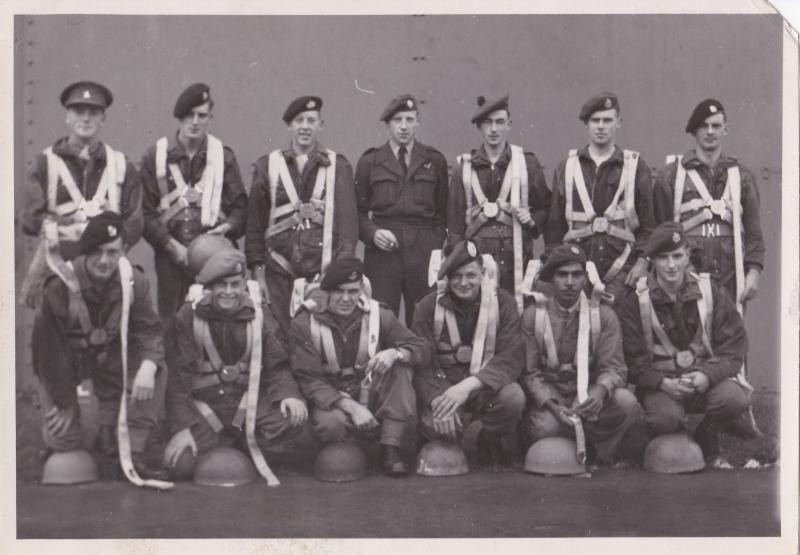 OS 1950-09 Parachute Training School, RAF, Abingdon, course 296