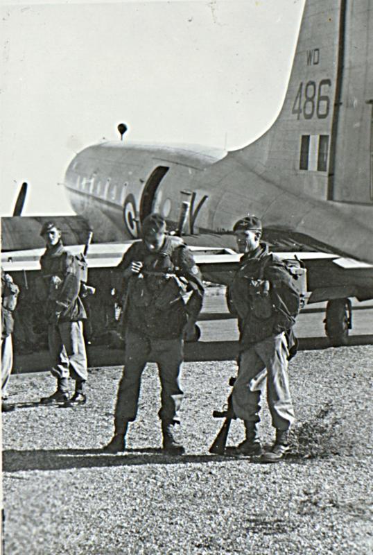OS 1951-10-18 Emplaning 3 Para, Egypt bound from Cyprus (DH pic).JPG 