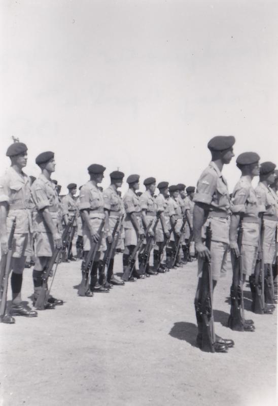 OS 1952-04-04 HQ Coy,3 Para on parade, Shandur Camp, Fayid, Egypt (DH pic).jpg
