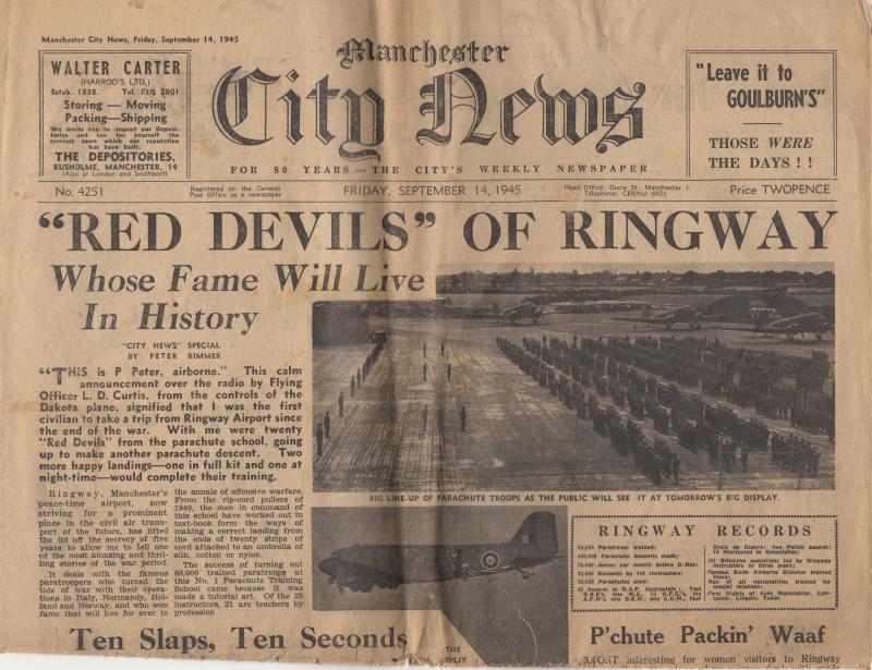 AA Manchester City News Sept 1945 pt1