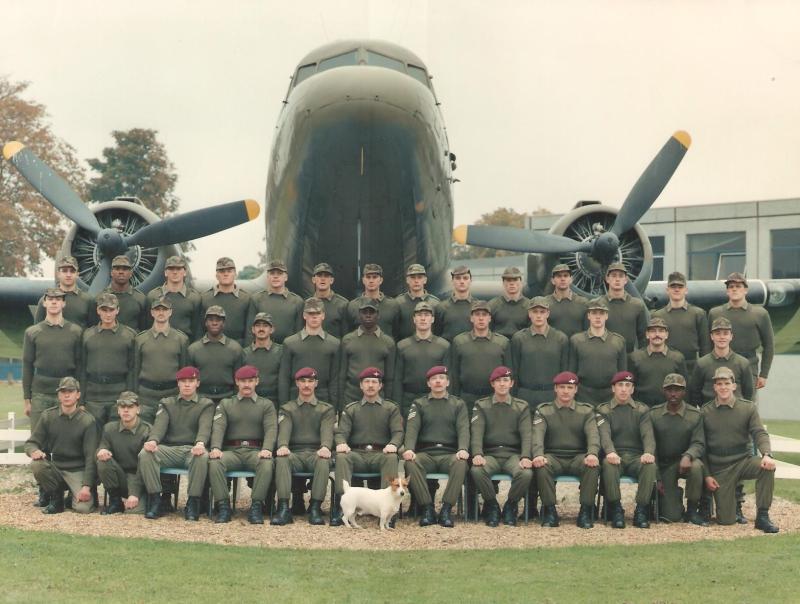 OS P Company Recruits circa 1988 Browning Barracks in Aldershot