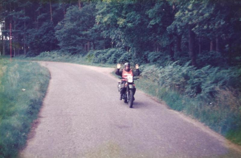OS Sgt Drew Smith on Armstrong CCM Stanta 1988