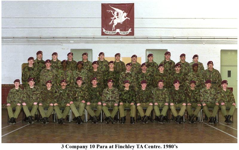 OS 3 Coy 10 Bn Finchley TA Centre 1980s