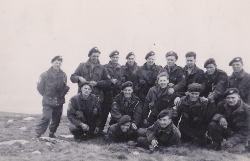 OS 1951-05-04 MT platoon,3 Para, Black mountains, Llanbedr N Wales
