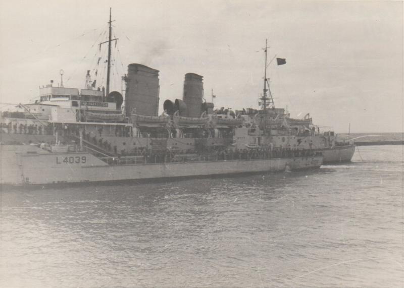 AA Empire Parkeston, Port Said 1956
