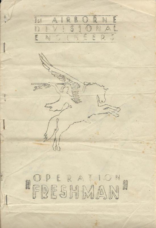 OS 1st Airborne Div. Engineers newsletter cover