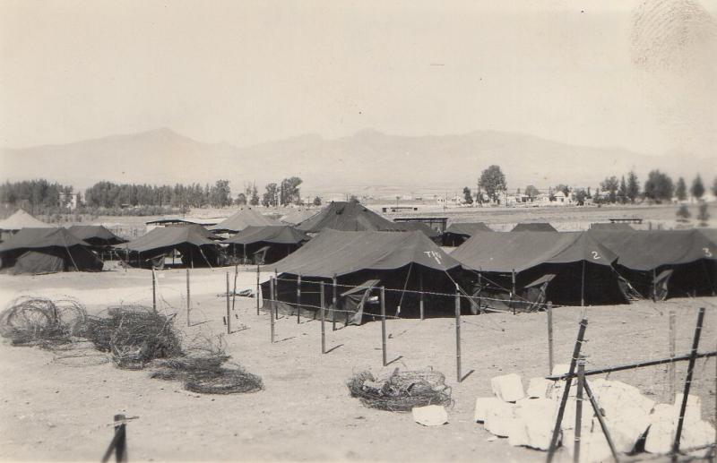 AA St Barbara camp, Nicosia, August 1956