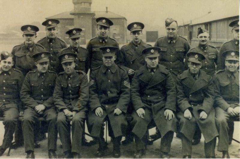 OS Spr L Hanlon and his Training Trp at Hasler Bks 1939