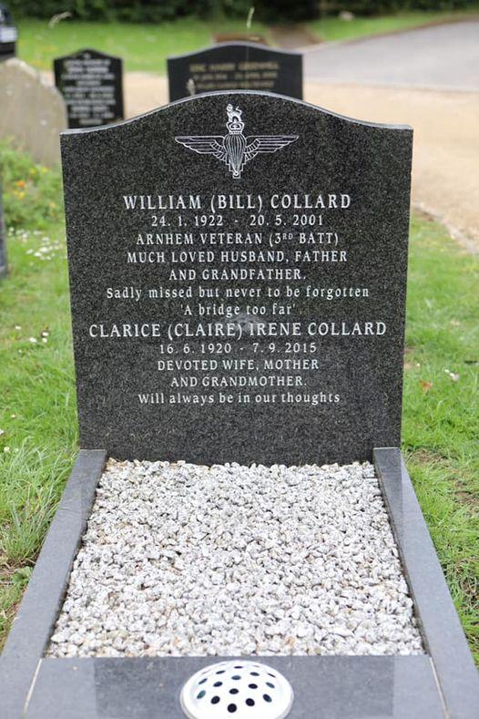 OS Gravestone of William Collard 