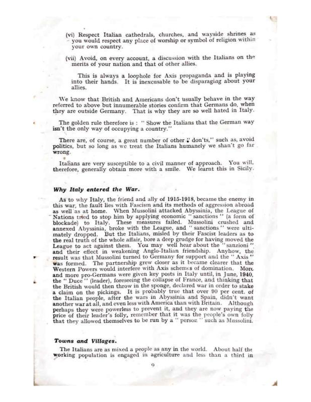 OS 1943 Guide to Italy_Page 8