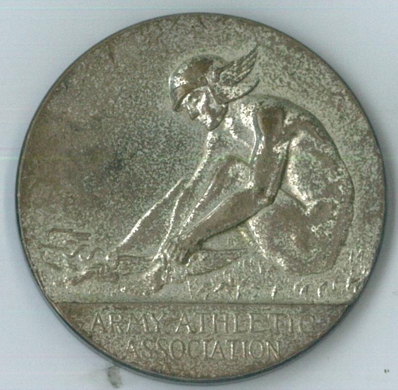 OS Army Athletic Association winning team medal of James Quinn (front)