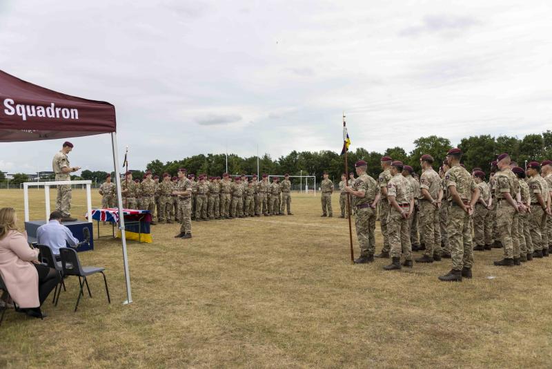 OS Airborne Medics receive their Op Pitting Medals and clasps 3