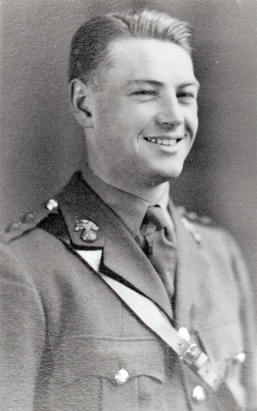 OS Capt.F.King, when a Lt. 1941