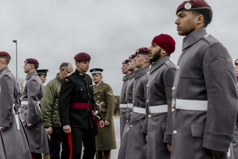 OS AIRBORNE SAPPERS TRAINING FOR ROYAL GUARD DUTIES JANUARY 2023   3