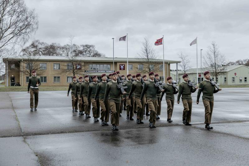 OS AIRBORNE SAPPERS TRAINING FOR ROYAL GUARD DUTIES JANUARY 2023   4