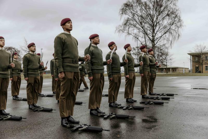 OS AIRBORNE SAPPERS TRAINING FOR ROYAL GUARD DUTIES JANUARY 2023   5
