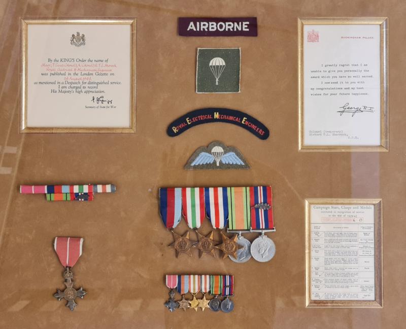 Col Richard Shorrock Medal Set with citations