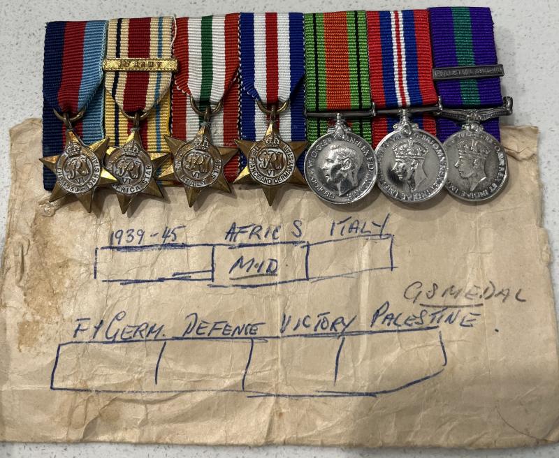 OS Godfrey Maguire's medals
