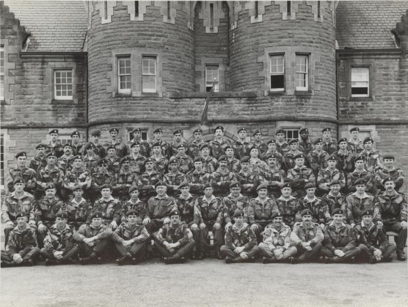 Ernest John Lewis with members of 144 Field Ambulance 