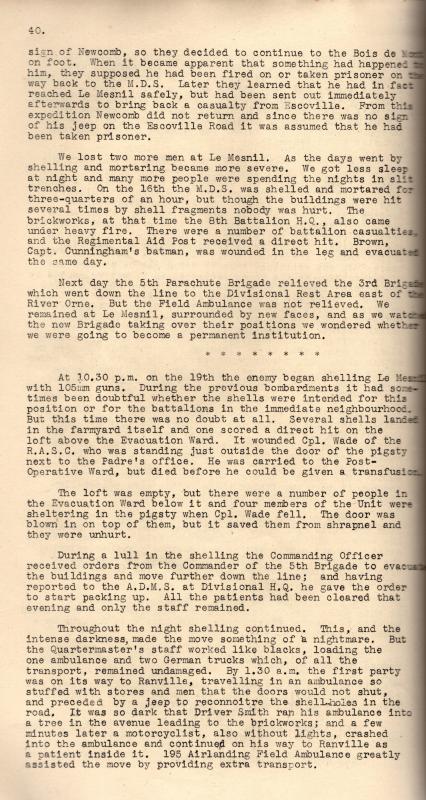 AA Red Devils - A Parachute Field Ambulance in Normandy-Page40.