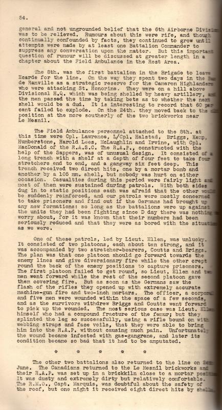 AA Red Devils - A Parachute Field Ambulance in Normandy-Page54.