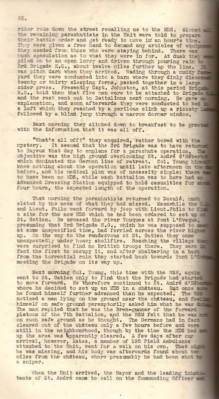 AA Red Devils - A Parachute Field Ambulance in Normandy-Page92.